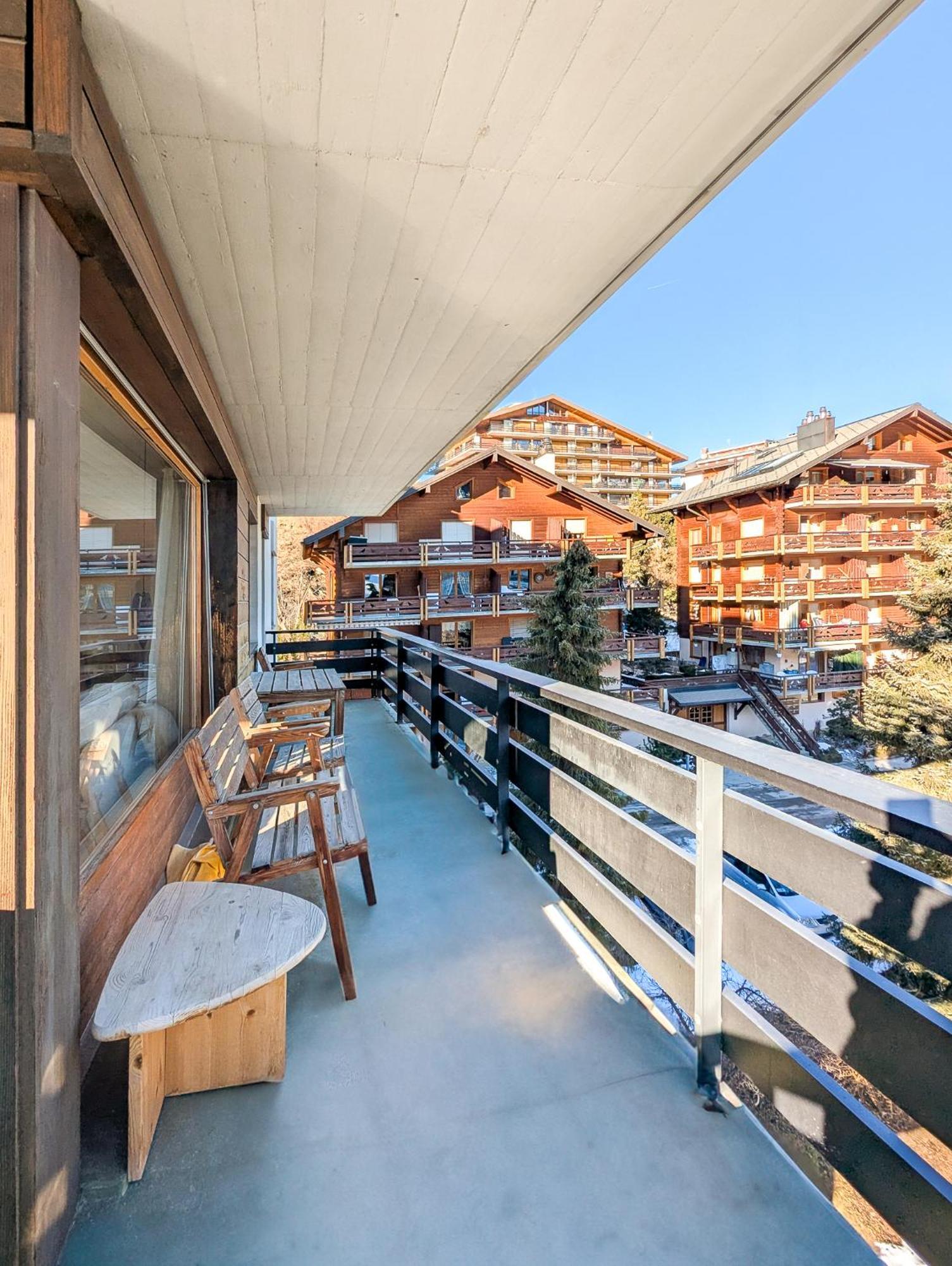 Center Of Nendaz ! Apartment 3 Rooms With Balcony Екстер'єр фото