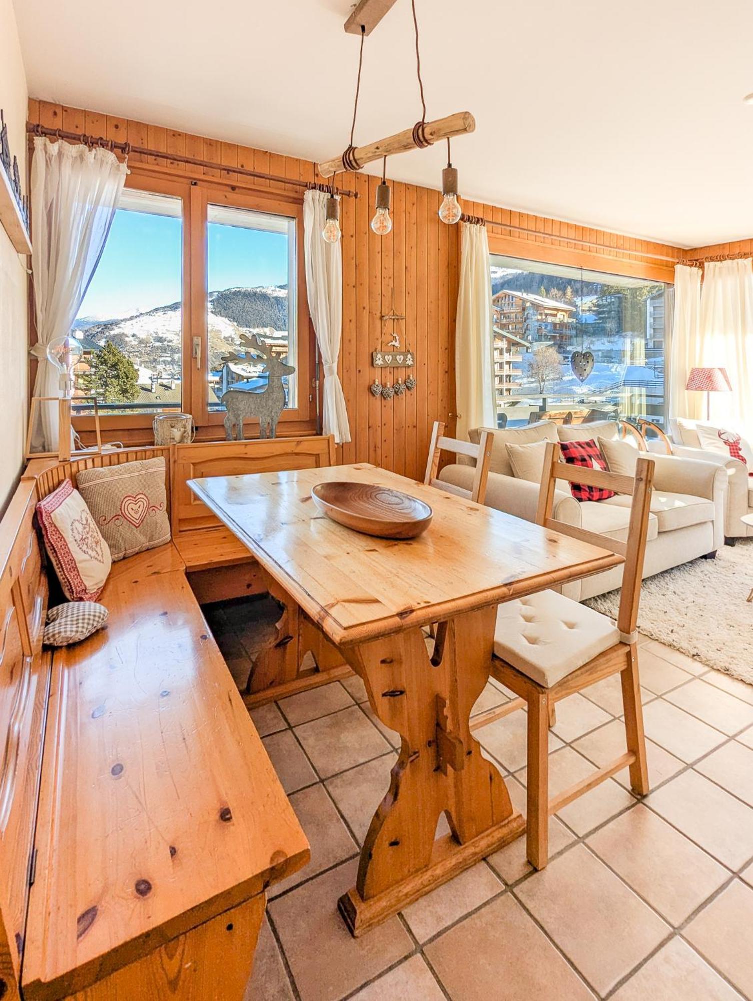 Center Of Nendaz ! Apartment 3 Rooms With Balcony Екстер'єр фото