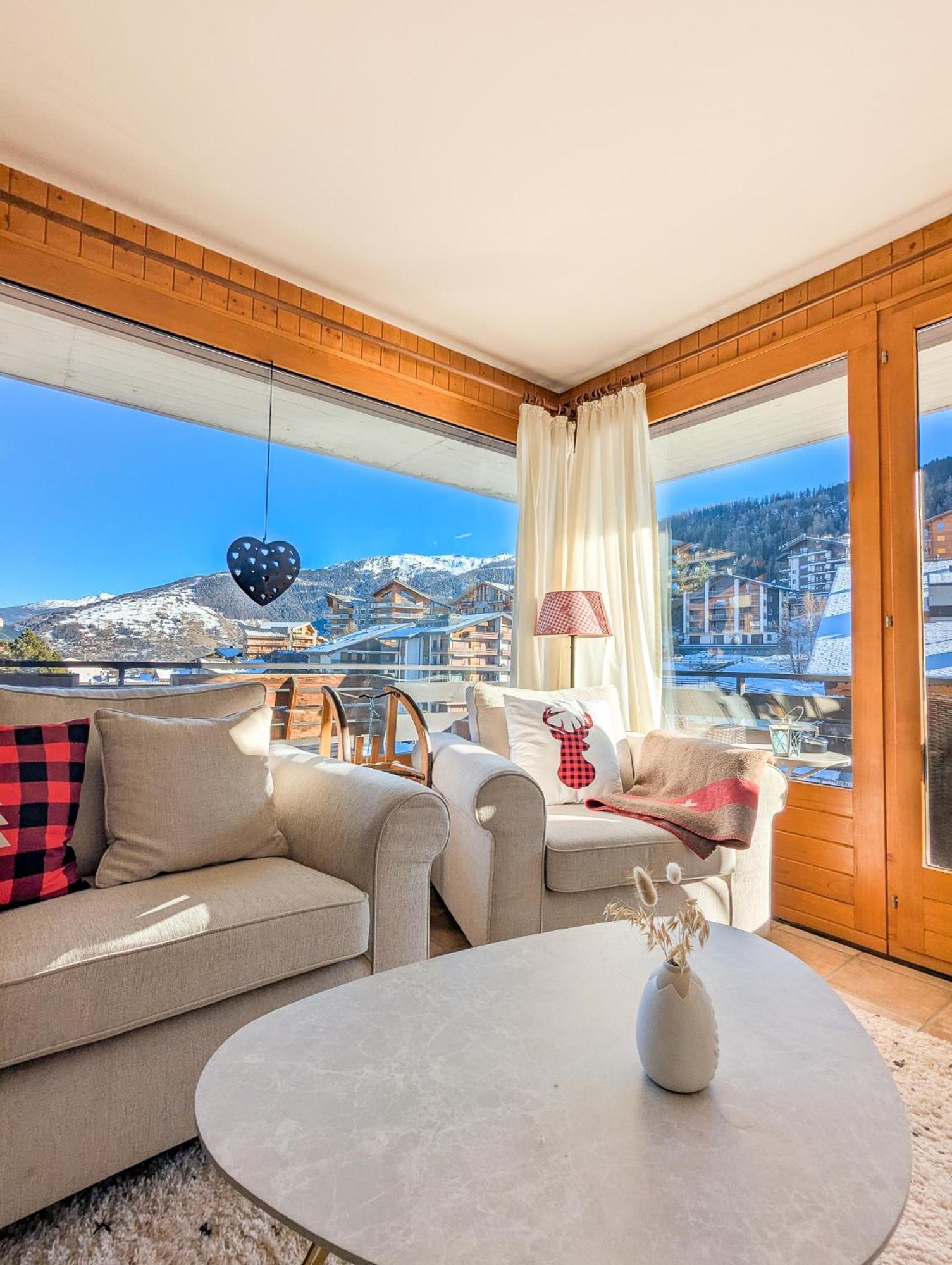 Center Of Nendaz ! Apartment 3 Rooms With Balcony Екстер'єр фото