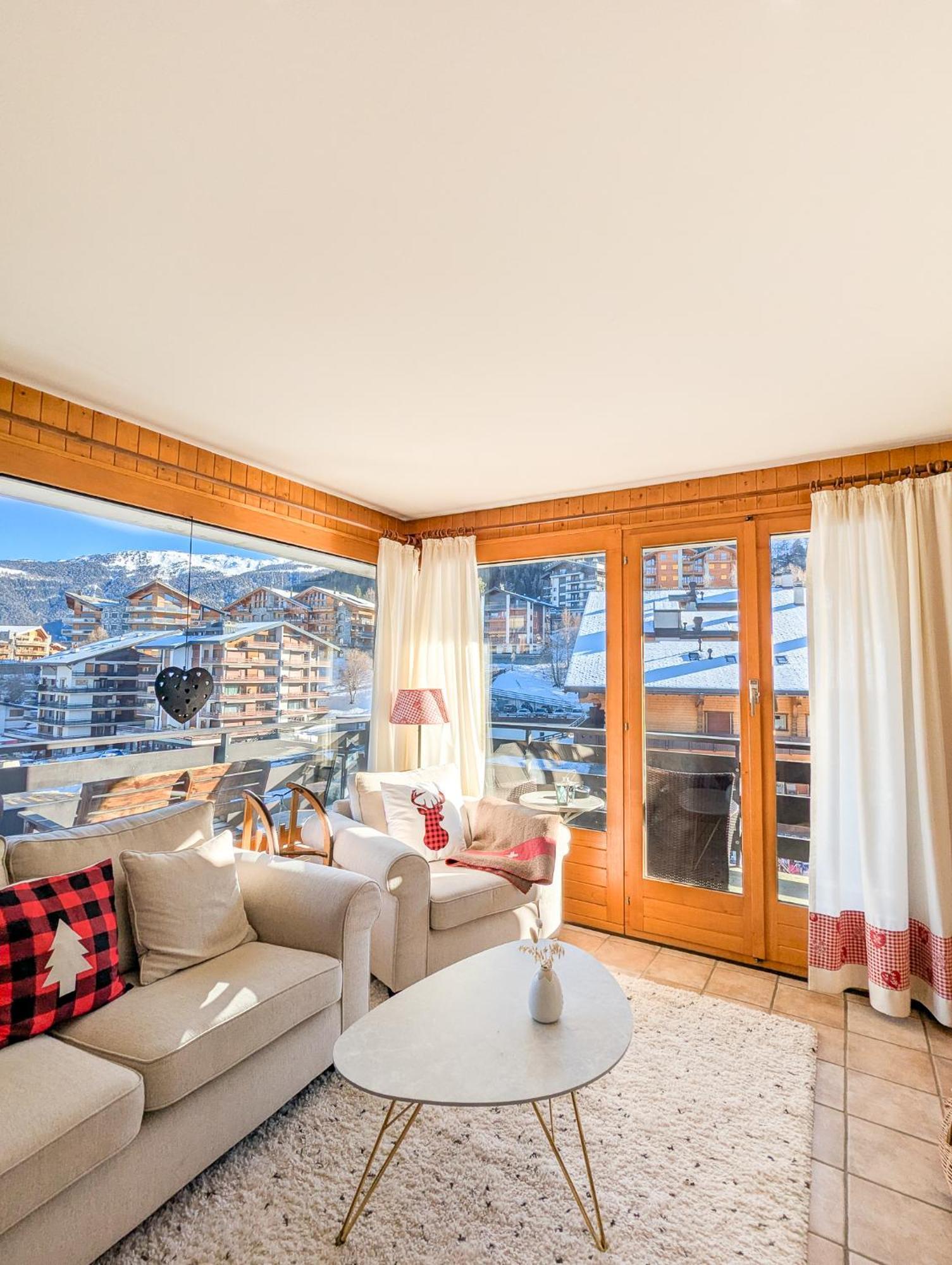Center Of Nendaz ! Apartment 3 Rooms With Balcony Екстер'єр фото